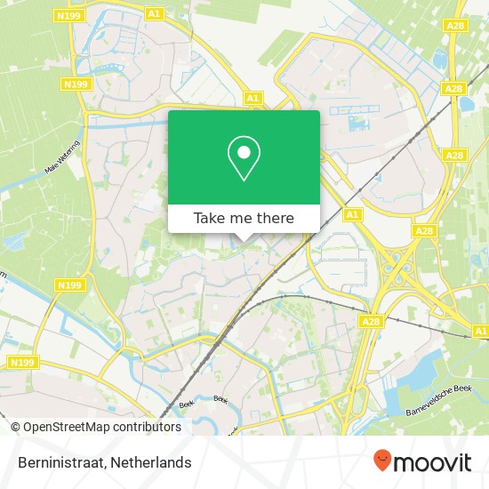 Berninistraat map