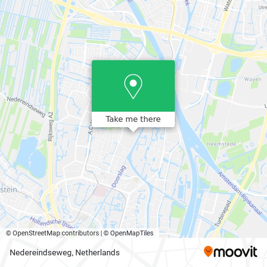 Nedereindseweg map