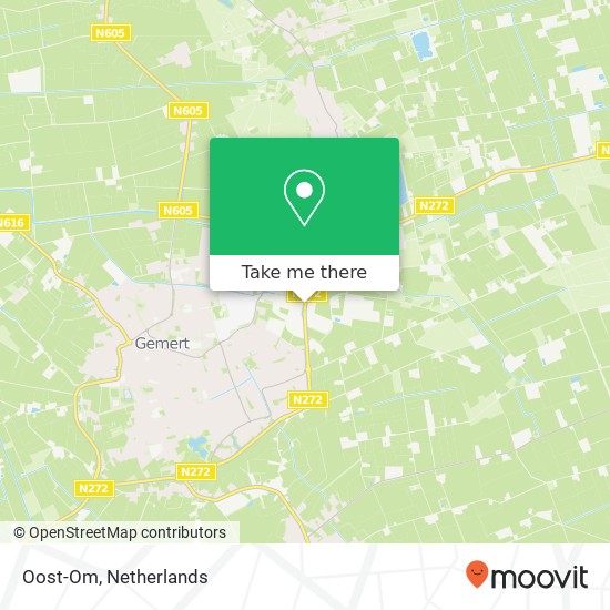 Oost-Om map