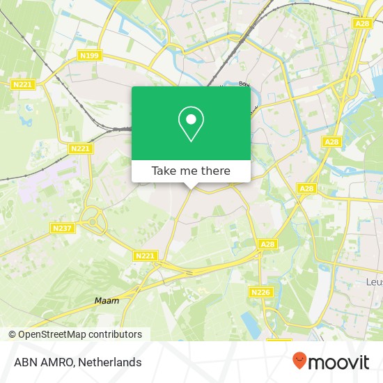 ABN AMRO map