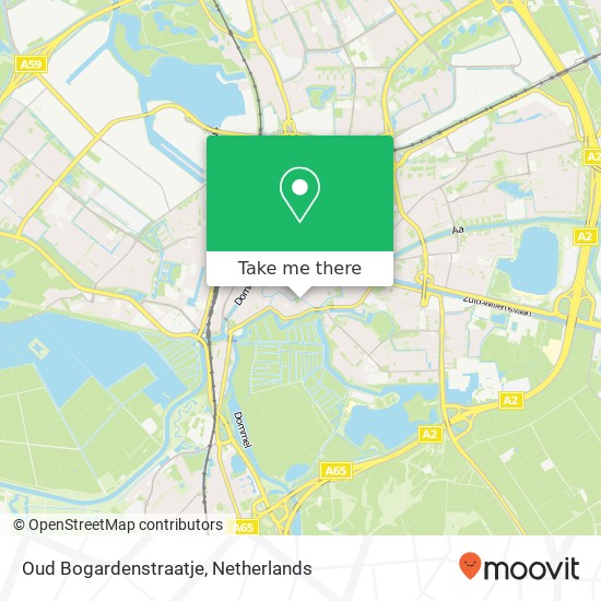 Oud Bogardenstraatje map