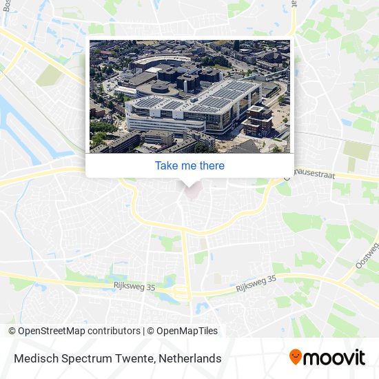 Medisch Spectrum Twente map