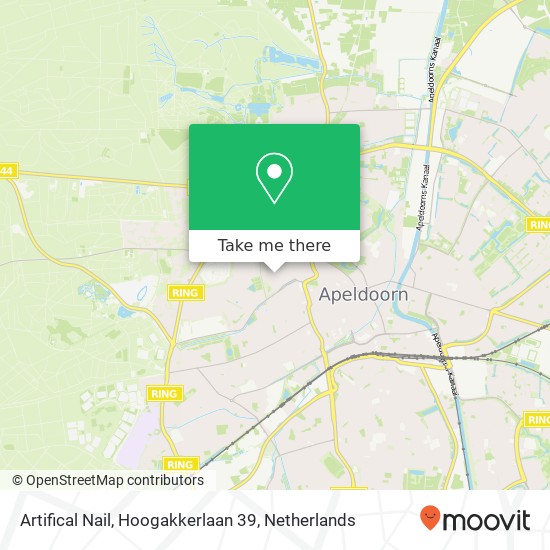 Artifical Nail, Hoogakkerlaan 39 map