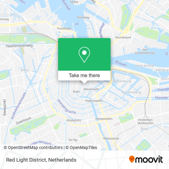 Red Light District map