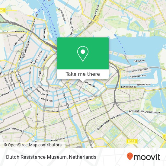 Dutch Resistance Museum map