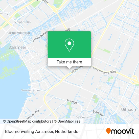 Bloemenveiling Aalsmeer map