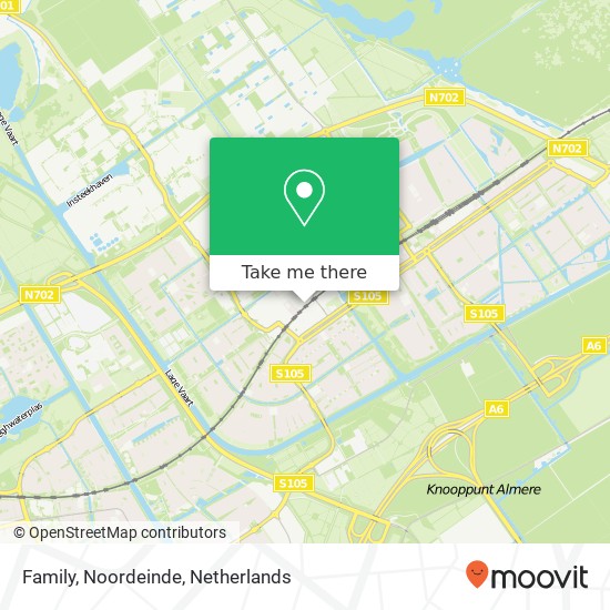 Family, Noordeinde map