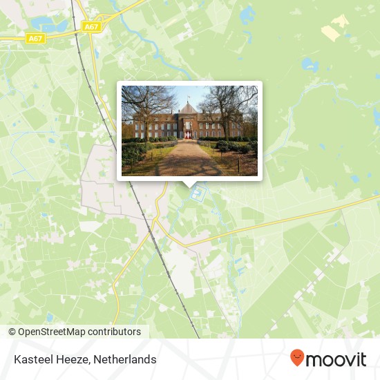 Kasteel Heeze Karte