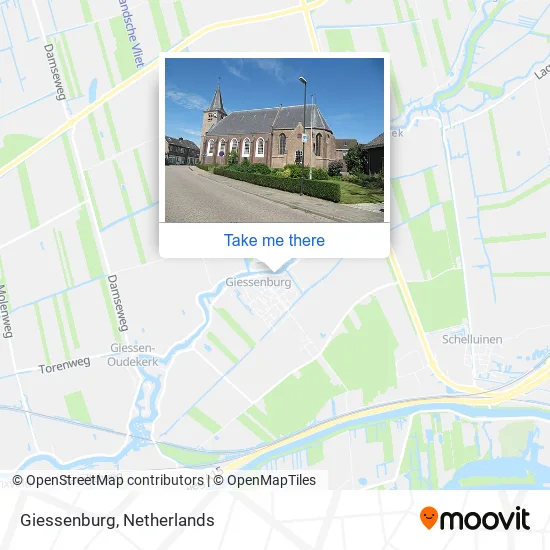 Giessenburg map
