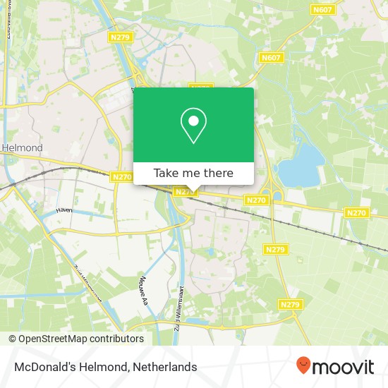 McDonald's Helmond, Deurneseweg 19 Karte
