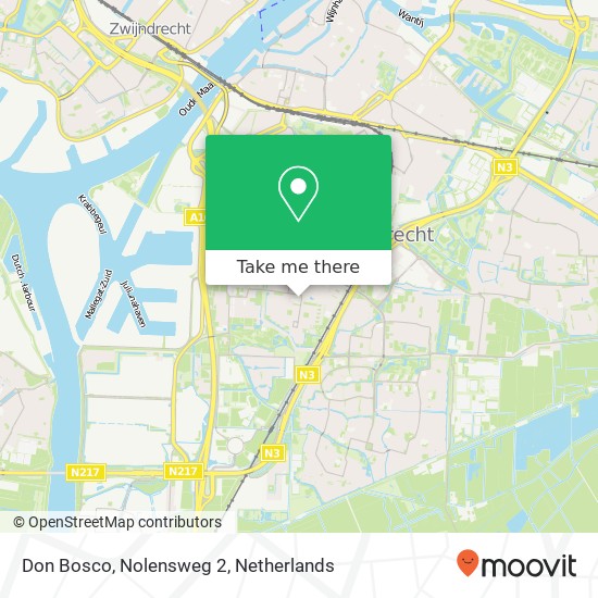 Don Bosco, Nolensweg 2 map