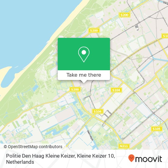 Politie Den Haag Kleine Keizer, Kleine Keizer 10 map