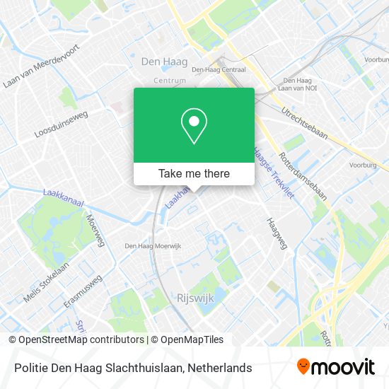 Politie Den Haag Slachthuislaan map