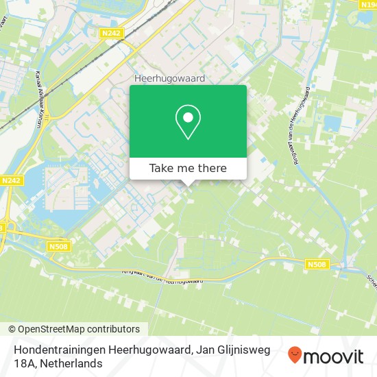 Hondentrainingen Heerhugowaard, Jan Glijnisweg 18A Karte