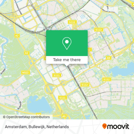 Amsterdam, Bullewijk map
