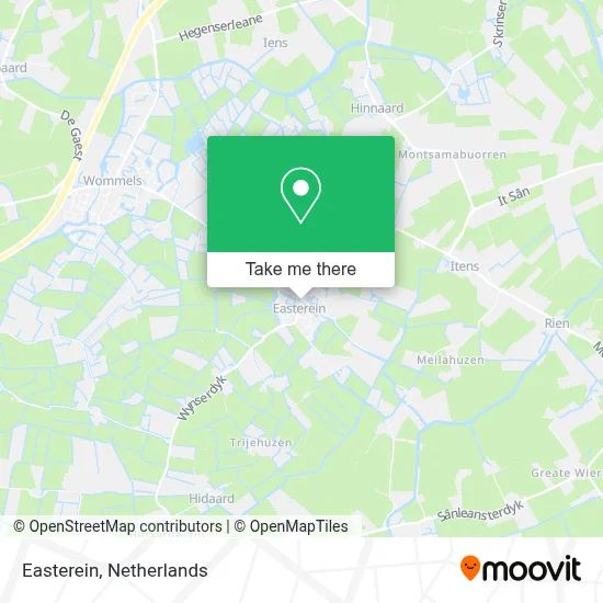 Easterein map