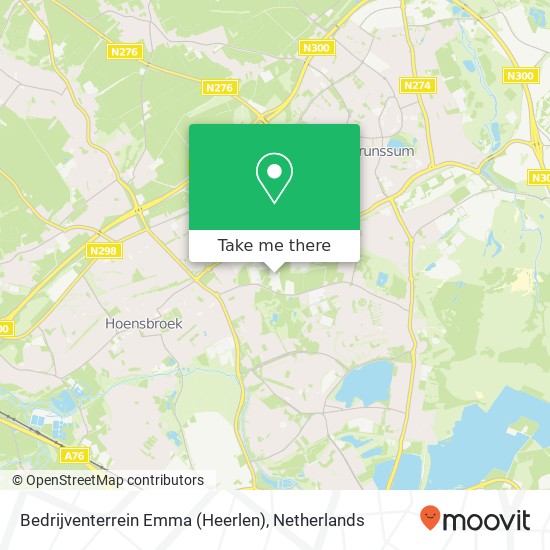 Bedrijventerrein Emma (Heerlen) map