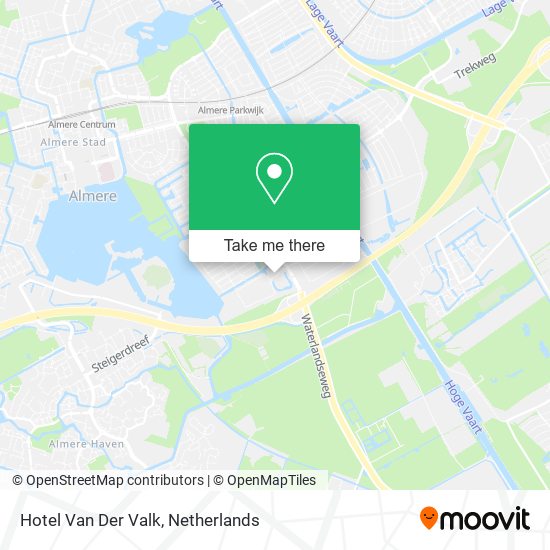 Hotel Van Der Valk Karte