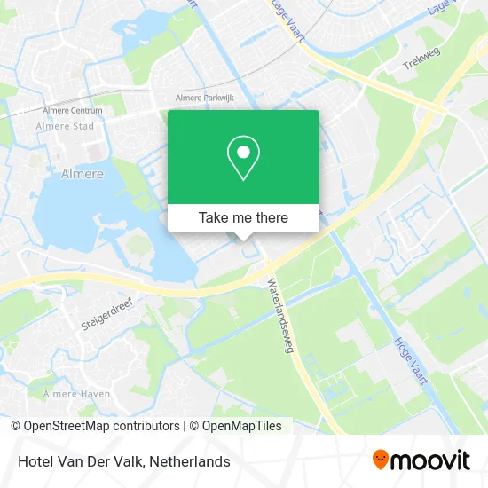Hotel Van Der Valk map