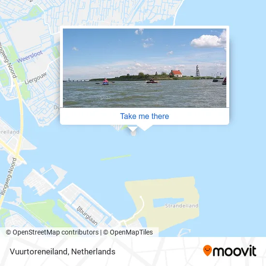 Vuurtoreneiland map