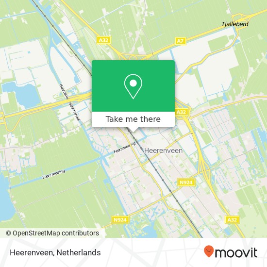 Heerenveen map