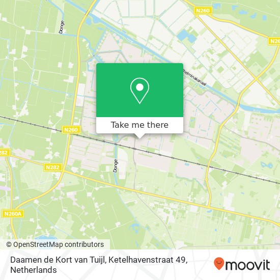 Daamen de Kort van Tuijl, Ketelhavenstraat 49 map