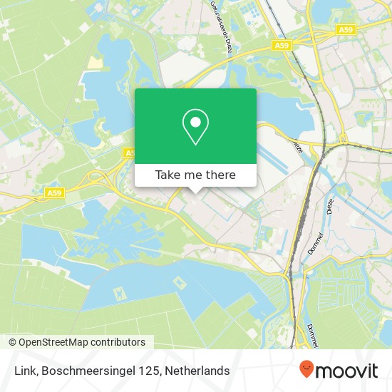 Link, Boschmeersingel 125 map