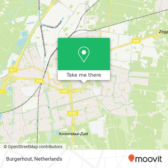 Burgerhout map