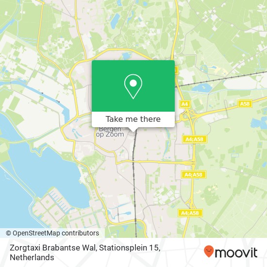 Zorgtaxi Brabantse Wal, Stationsplein 15 Karte