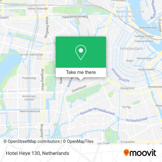 Hotel Heye 130 map