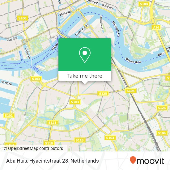 Aba Huis, Hyacintstraat 28 map