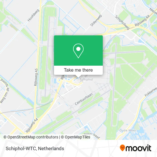 Schiphol-WTC map