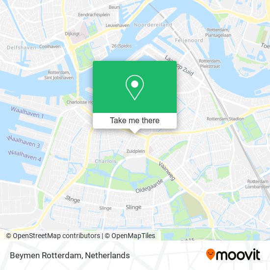 Beymen Rotterdam map