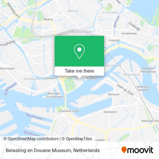 Belasting en Douane Museum map