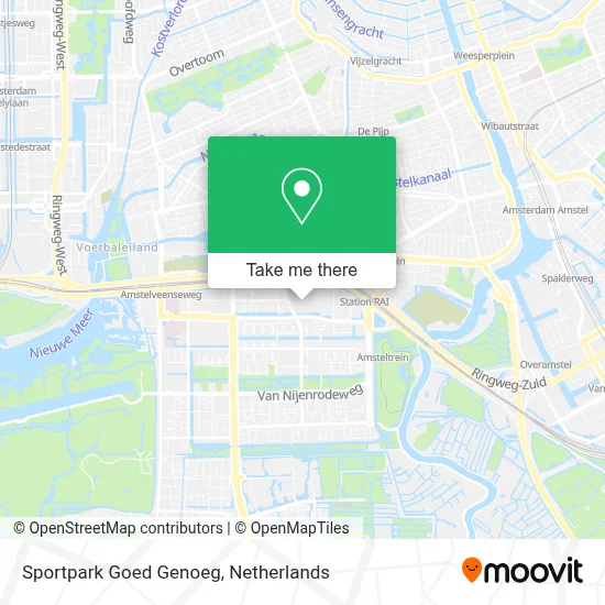 Sportpark Goed Genoeg map