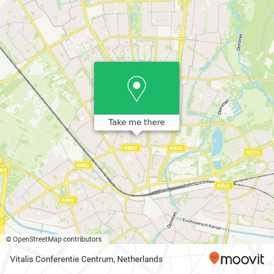 Vitalis Conferentie Centrum map