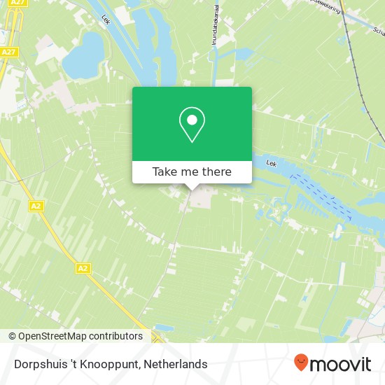 Dorpshuis 't Knooppunt map