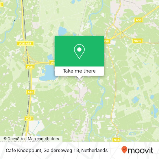 Cafe Knooppunt, Galderseweg 18 map