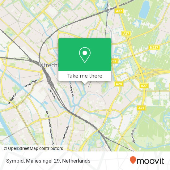 Symbid, Maliesingel 29 map