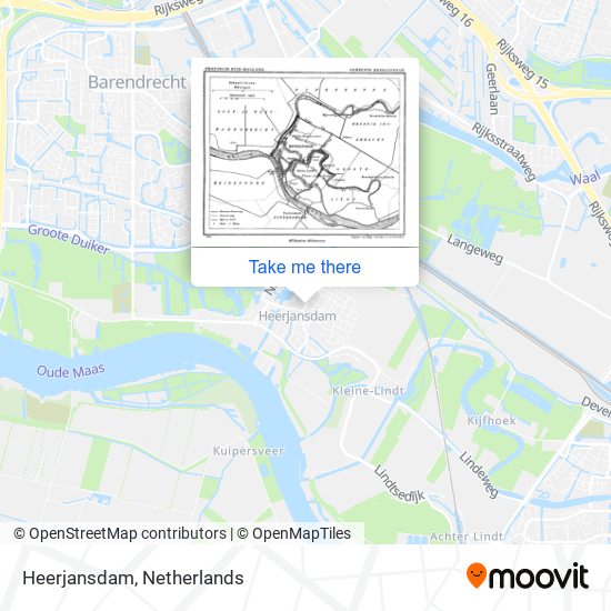 Heerjansdam map