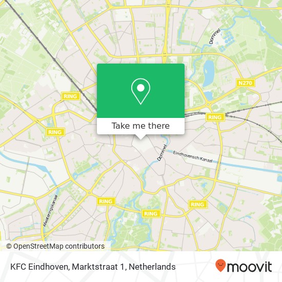 KFC Eindhoven, Marktstraat 1 map