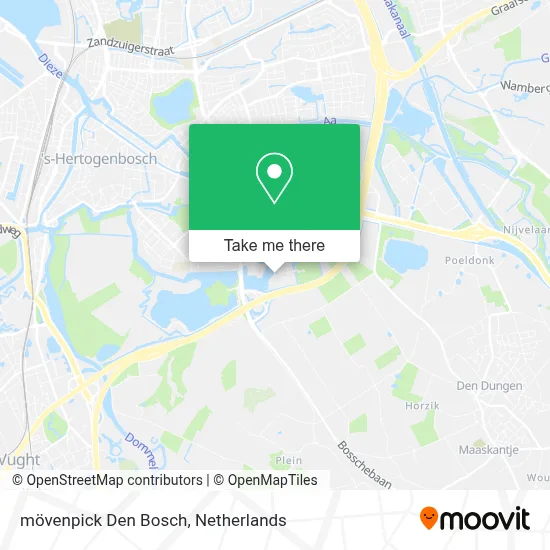 mövenpick Den Bosch map
