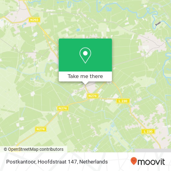 Postkantoor, Hoofdstraat 147 map