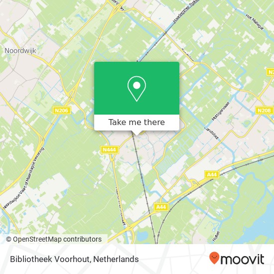 Bibliotheek Voorhout map