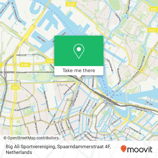 Big Ali Sportvereniging, Spaarndammerstraat 4F map