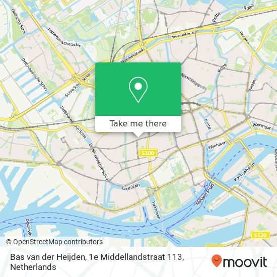 Bas van der Heijden, 1e Middellandstraat 113 map