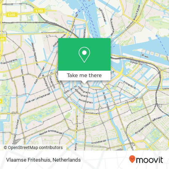 Vlaamse Friteshuis, Voetboogstraat 33 map