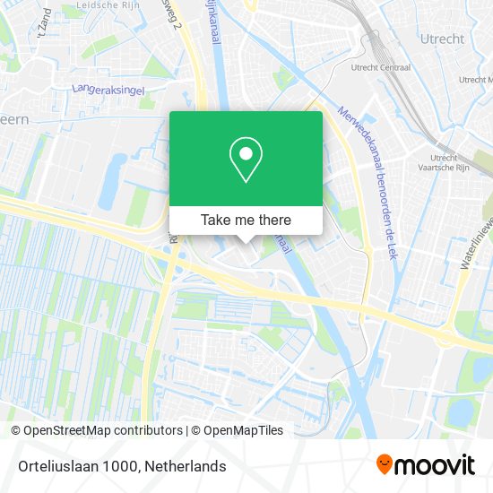 Orteliuslaan 1000 map
