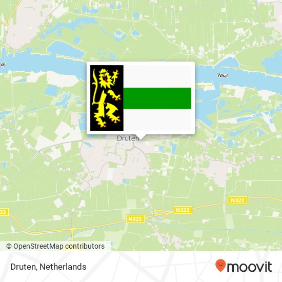 Druten map