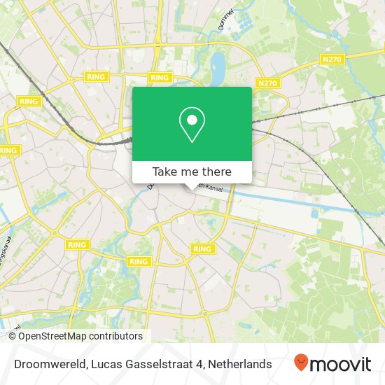 Droomwereld, Lucas Gasselstraat 4 map